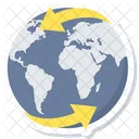 Global Welt Globus Symbol