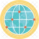 Global Netzwerk Verbindungen Symbol