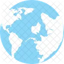 Globe World Map Icon