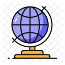 Globe World Map Icon