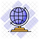 Globe World Map Icon