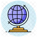 Globe World Map Icon