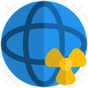 Globe Nuclear World Nuclear Nuclear Icon