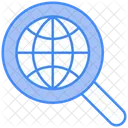 Globe World Lense Icon