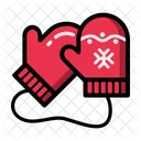 Gloves Mittens Year Icon