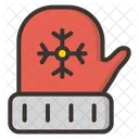 Gloves Christmas Xmas Icon