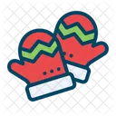 Gloves Christmas Cold Icon