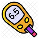 Glucometer Sugar Test Glucose Monitoring Icon