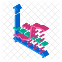 Glucose Level Isometric Icon