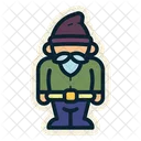 Gnome Dwarf Decoration Icon