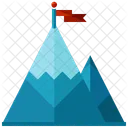 Goal Mountain Milestone Icon