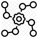 Network System Structure Icône