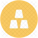 Gold Ingot Cubes Icon