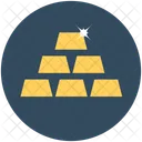 Gold Barren Wurfel Symbol