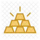 Gold Barren Geld Symbol