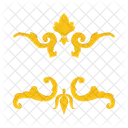 Gold Acanthus Icon