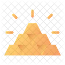 금괴 금 벽돌 금 아이콘