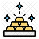 Gold Bars Gold Ingots Gold Icon