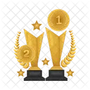 Gold Trophy Icon