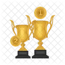 Gold Trophy Icon