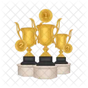 Gold Trophy Icon