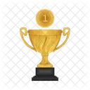 Gold Trophy Icon