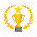 Trophy Gold Trophy Winner Icon