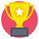 Winner Gold Trophy Icon