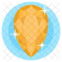 Gemstone Diamond Emerald Icon