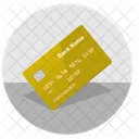 Golden Card Gold Icon