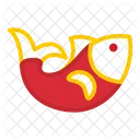 Golden Fish Food Icon