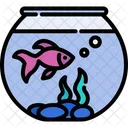 Goldfish Pet Bowl Icon