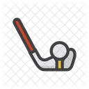 Golf Golfspiel Krocket Symbol