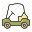 Golf Cart Car Icon