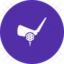 Golf Tee Ball Icon