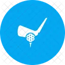 Golf Bat Ball Icon