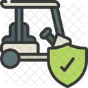 Golf Cart Security Modern Golf Cart Golf Car Icon