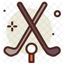 Golf Club Golf Flag Golf Icon