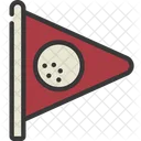 Golf Flag Icône