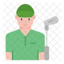 Golf Player Symbol