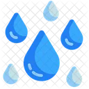 Gota De Agua Gotas Agua Icono