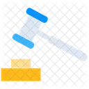 Government Justice Hammer Hammer Icon