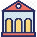 Architecture Building Court Icon