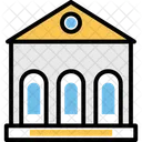 Architecture Building Court Icon