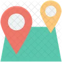 Gps Location Pins Icon