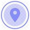 Pin Mapa Gps Icono