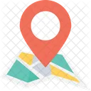 Mapa Ubicacion Gps Icono