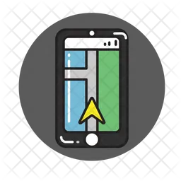 Gps navigation  Icon