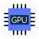 Gpu Graphics Processing Unit High Performance Computing Symbol