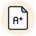 Grade Sheet  Icon